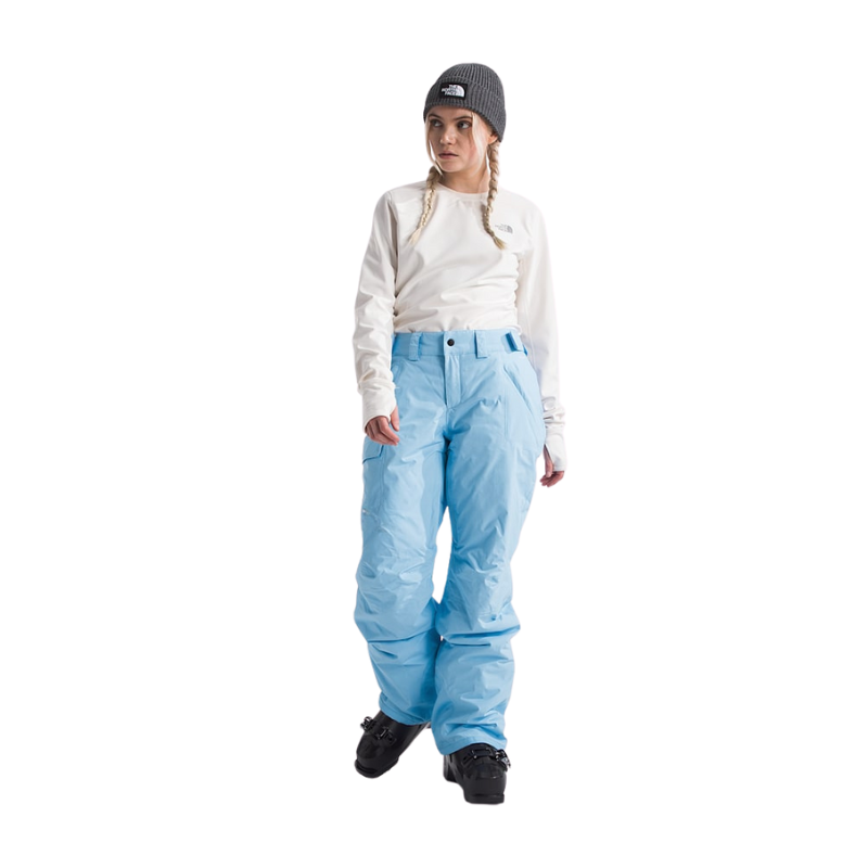 Water Resistant Snow Pants With Multiple Pockets – side profile view
