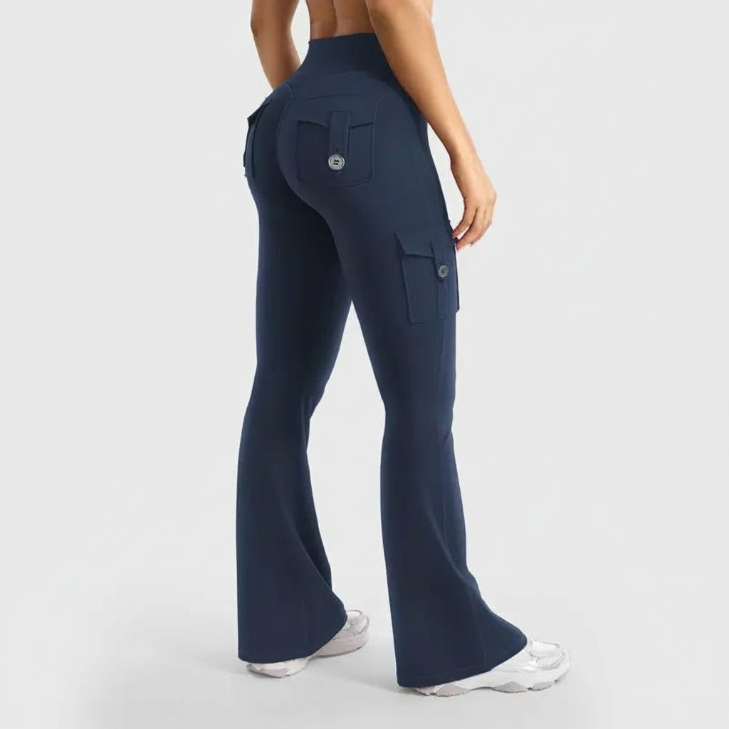 Flare Cargo Workout Yoga Pants
