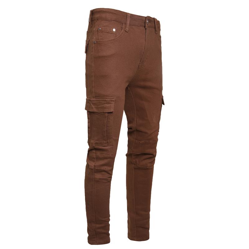 Casual Slim Cargo Fashion Streetwear Jeans For Men