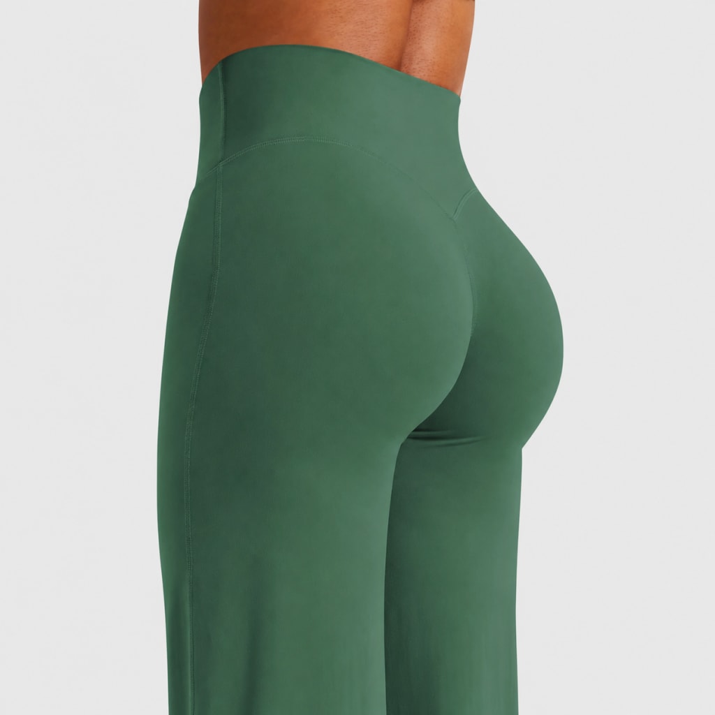 Casual Stretch Wide Length Pants For Women