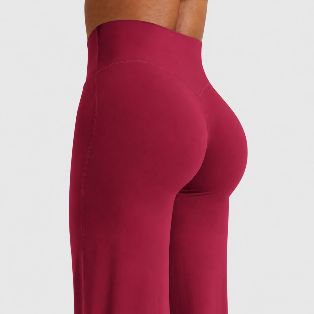Casual Stretch Wide Length Pants For Women