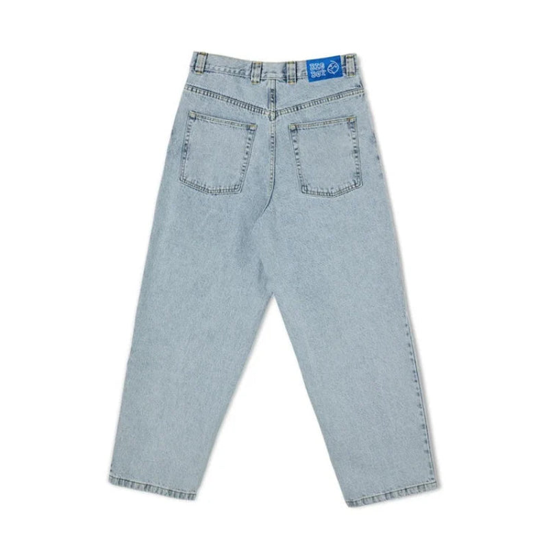 Oversized Baggy Denim Jeans – pocket detail close-up