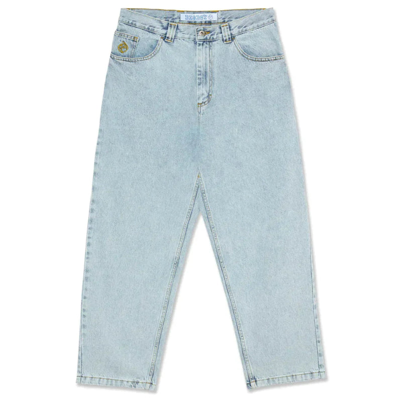 Oversized Baggy Denim Jeans – waistband detail