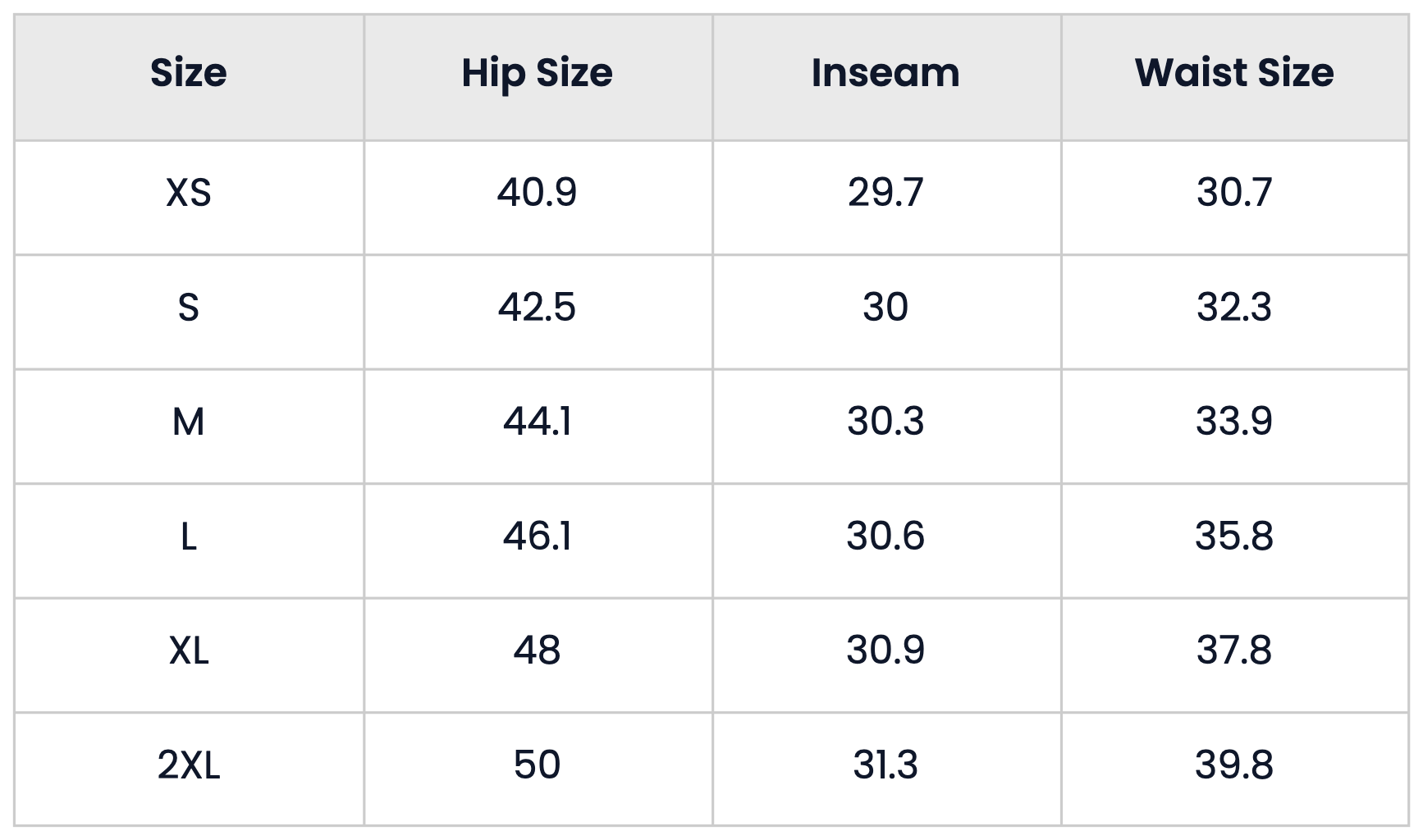 Size Chart for Vintage Washed Loose straight silhouette Denim Jeans for Men