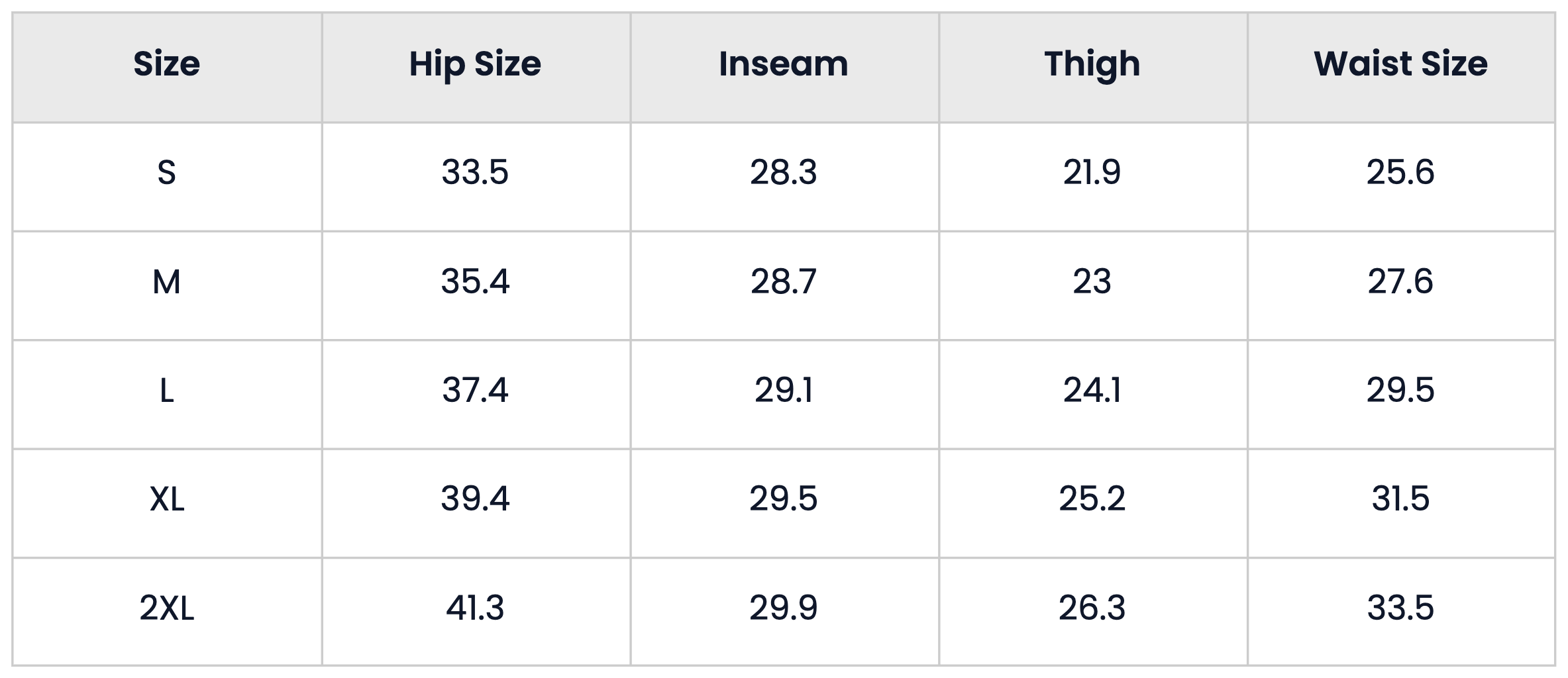 Size Chart for Vintage Washed Distressed Rhinestone Denim Jeans for Men