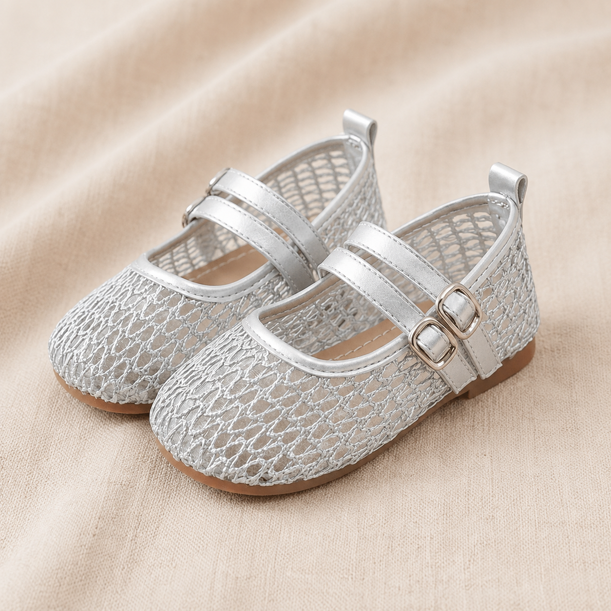 Adjustable Retro Style Fashion Sandals With Strap For Girls