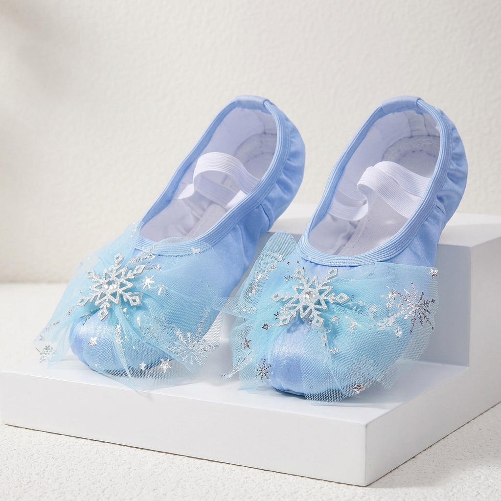 Soft Sole Ballet Dance Training Shoes For Kids