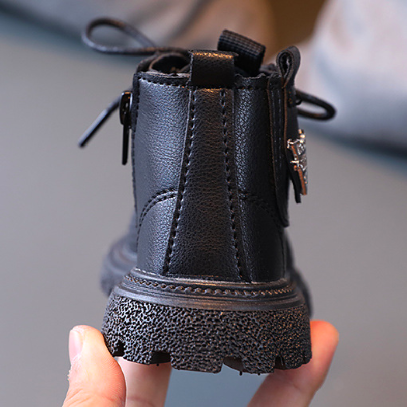 Children's Autumn Fashion Leather Boots