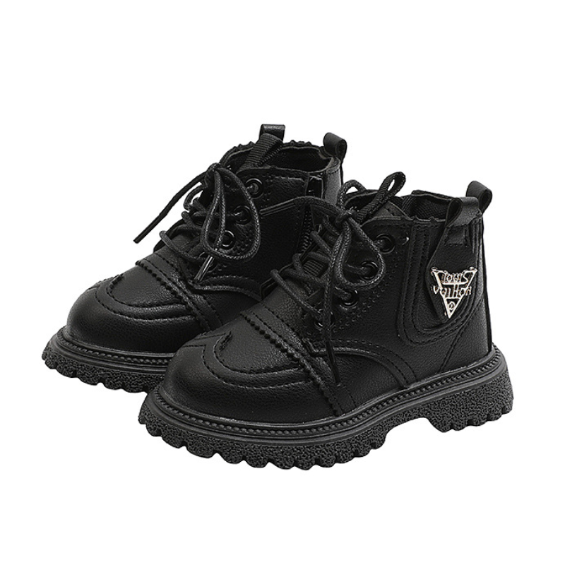 Children's Autumn Fashion Leather Boots