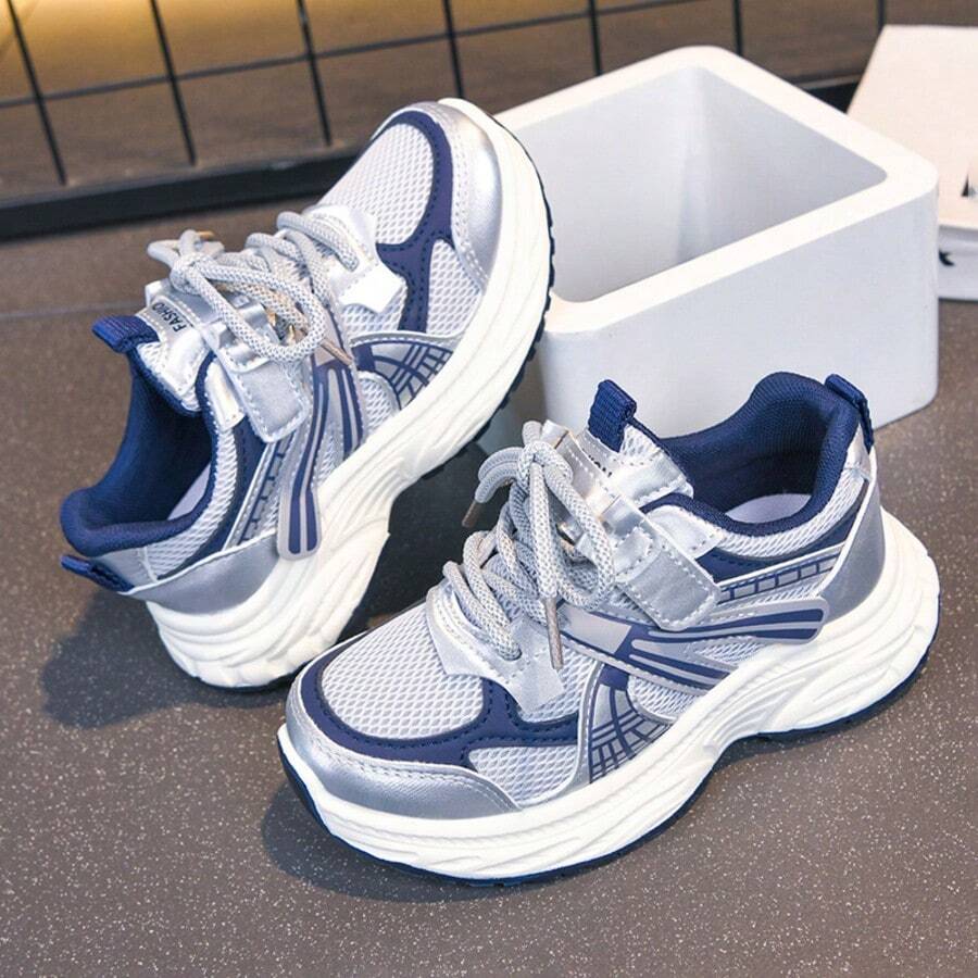 Casual Non Slip Thick Sole Athletic Sports Shoes For Kids