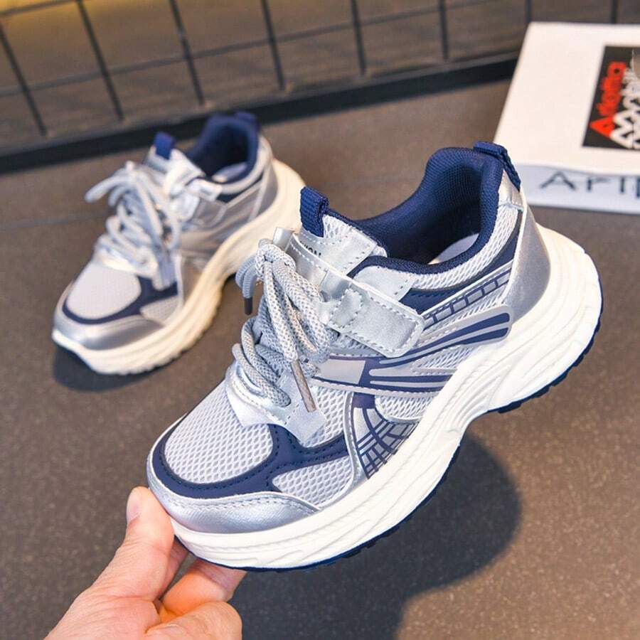 Casual Non Slip Thick Sole Athletic Sports Shoes For Kids