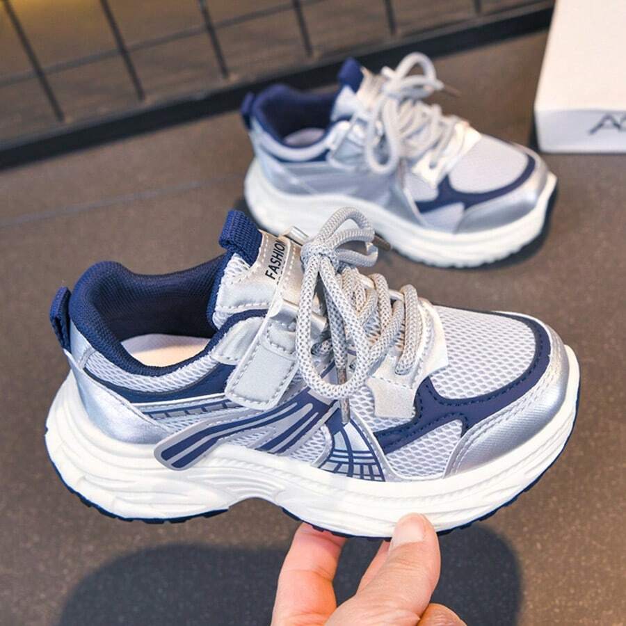 Casual Non Slip Thick Sole Athletic Sports Shoes For Kids