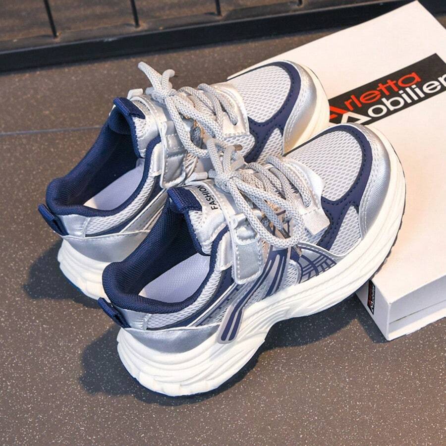 Casual Non Slip Thick Sole Athletic Sports Shoes For Kids