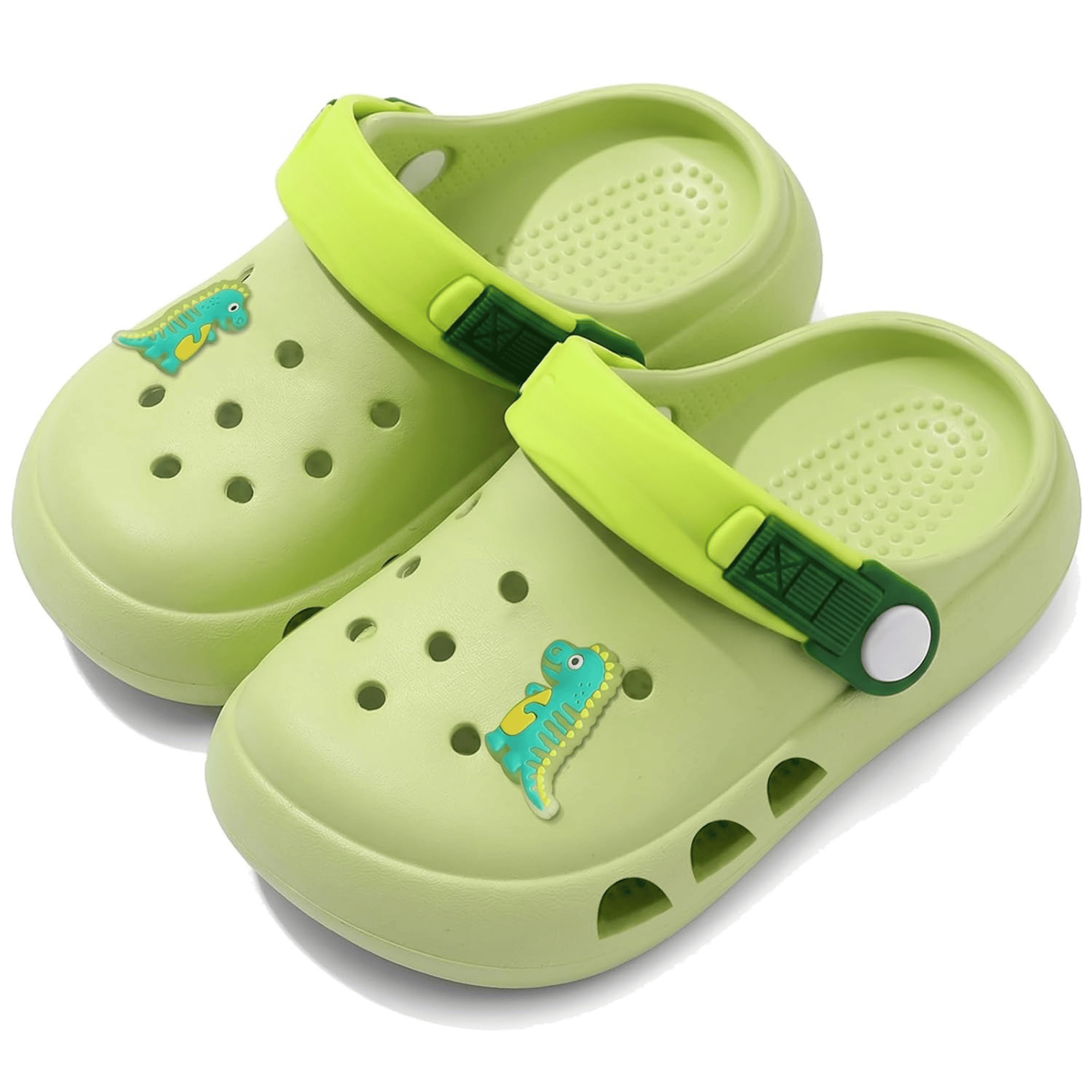 Dinosaur Slip On Summer Slides Sandals For Kids