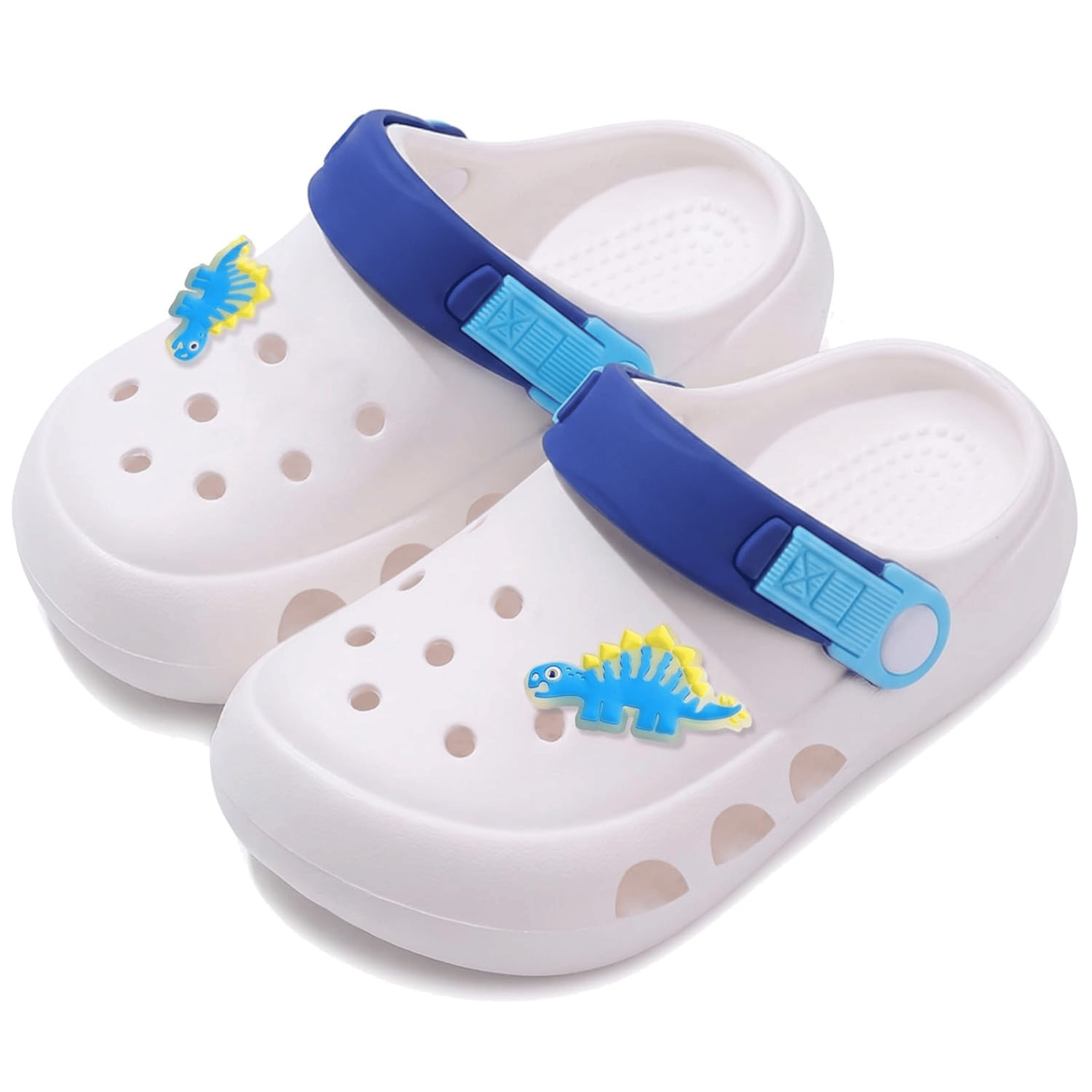 Dinosaur Slip On Summer Slides Sandals For Kids