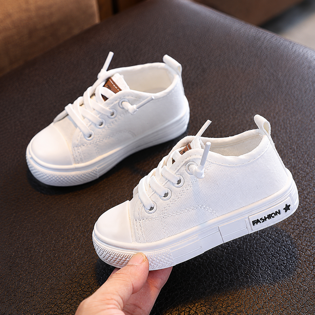 Casual Non Slip Soft Canvas Sneakers For Boys