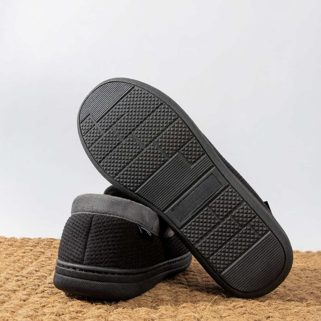 Men Memory Foam Moccasin Slippers