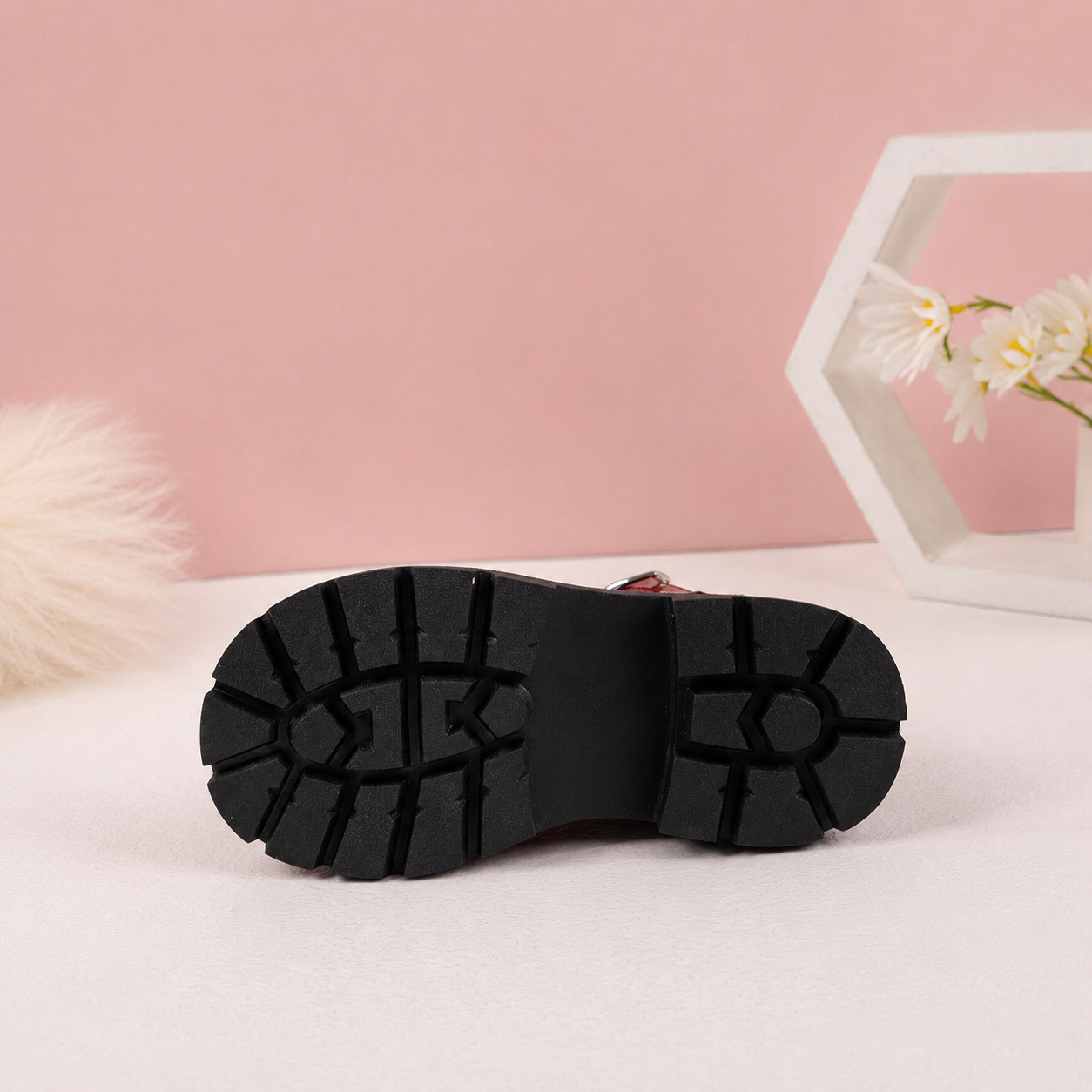 Lightweight British Style Flat Princess Loafers For Girls