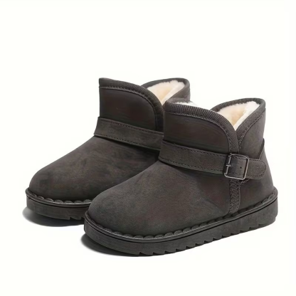 Warm Fabric Winter Boots For Girls 
