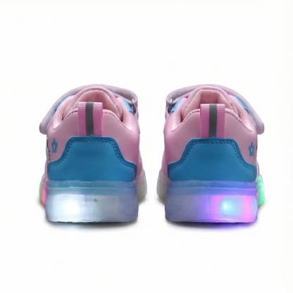 Kids Light Up Cartoon Sport Shoes