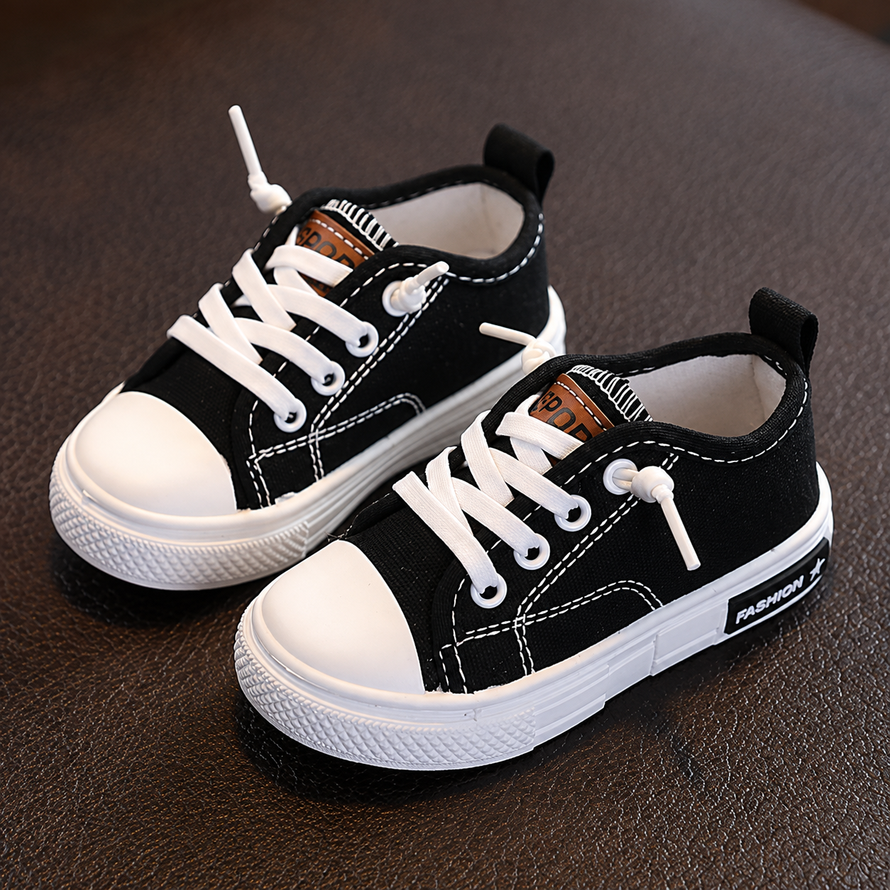 Casual Non Slip Soft Canvas Sneakers For Boys