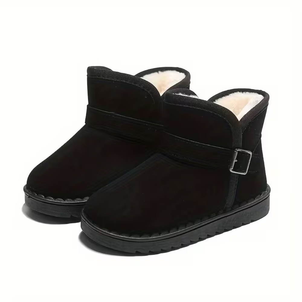 Warm Fabric Winter Boots For Girls