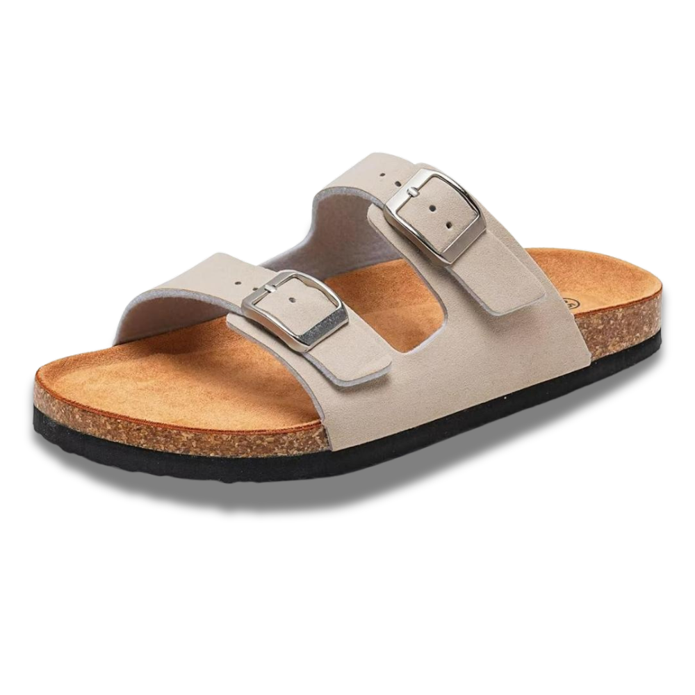 Adjustable Strap Cork Sandals For Toddlers