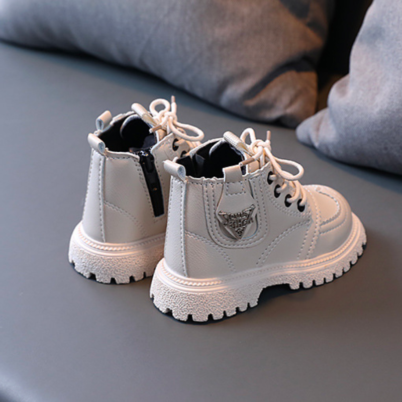 Children's Autumn Fashion Leather Boots