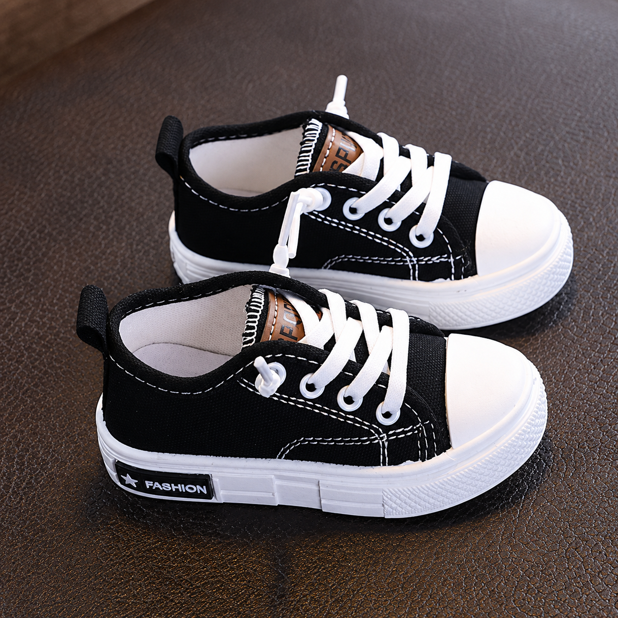 Casual Non Slip Soft Canvas Sneakers For Boys