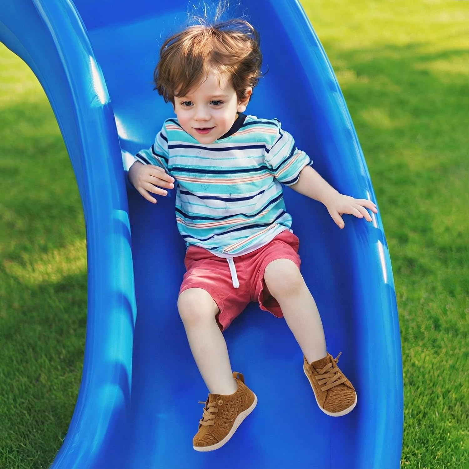 Lightweight Slip On Sneakers Soft Shoes For Kids