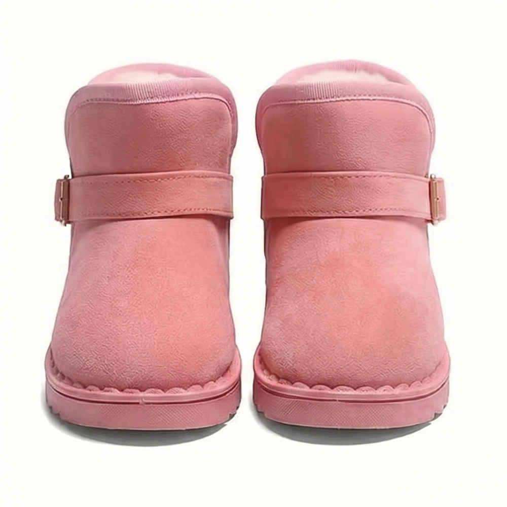 Warm Fabric Winter Boots For Girls 