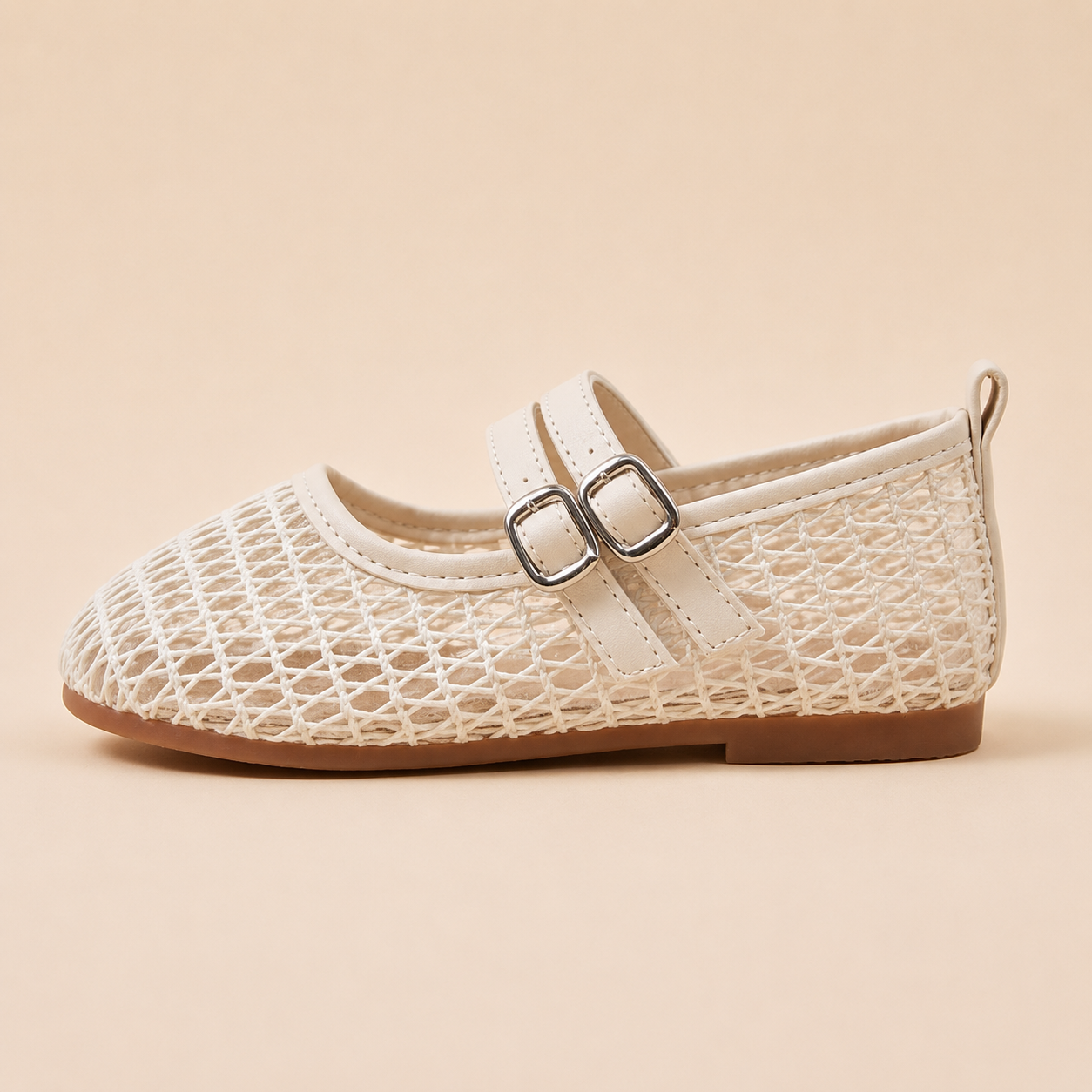Adjustable Retro Style Fashion Sandals With Strap For Girls