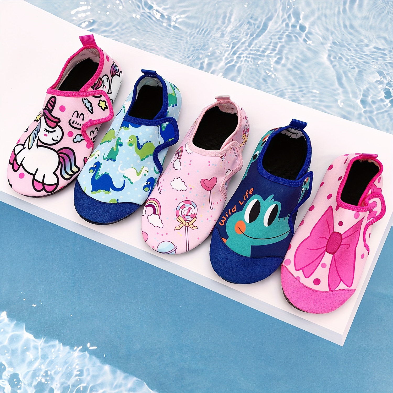 Lightweight Cartoon Water Shoes For Girls