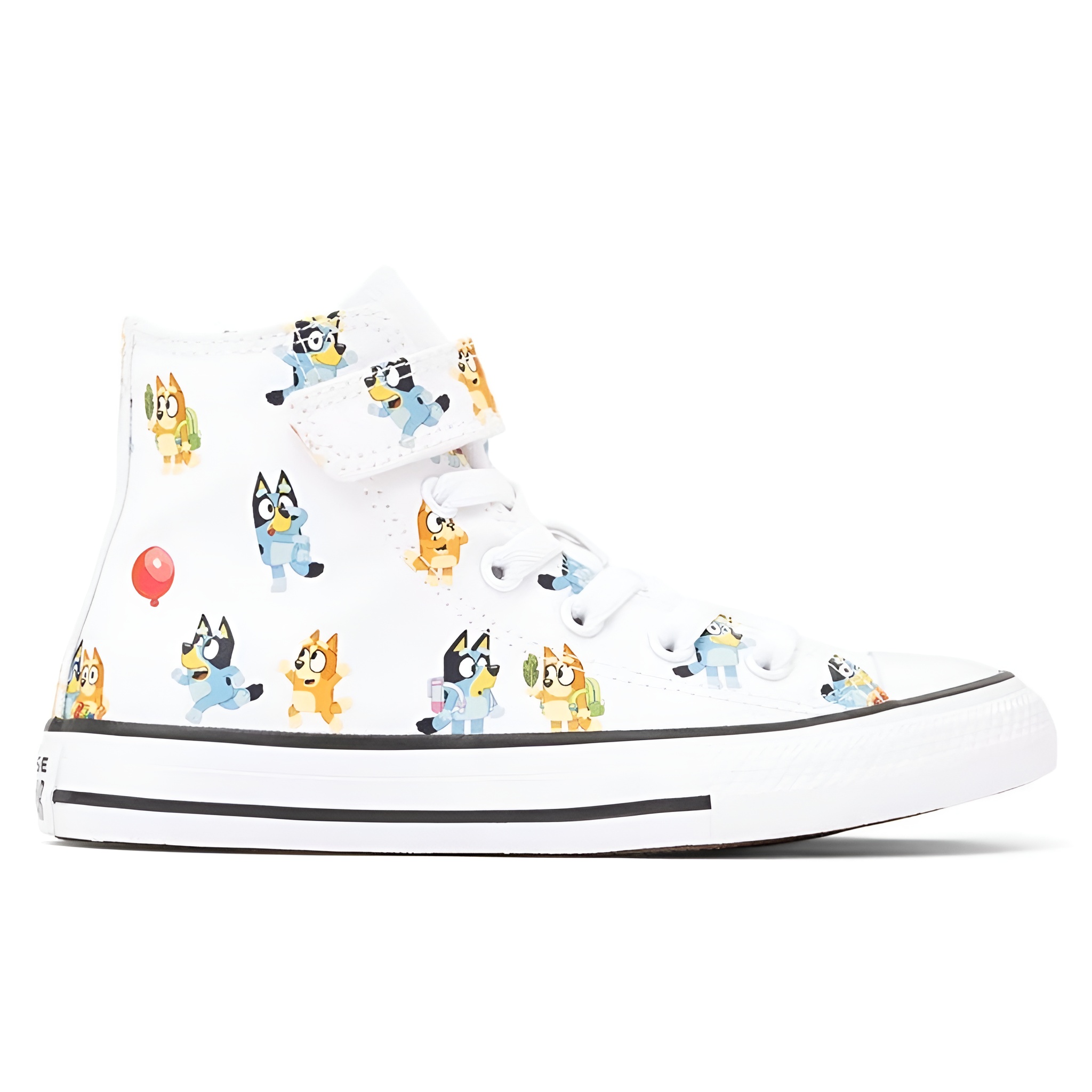 Cartoon Print High Top Sneakers For Kids