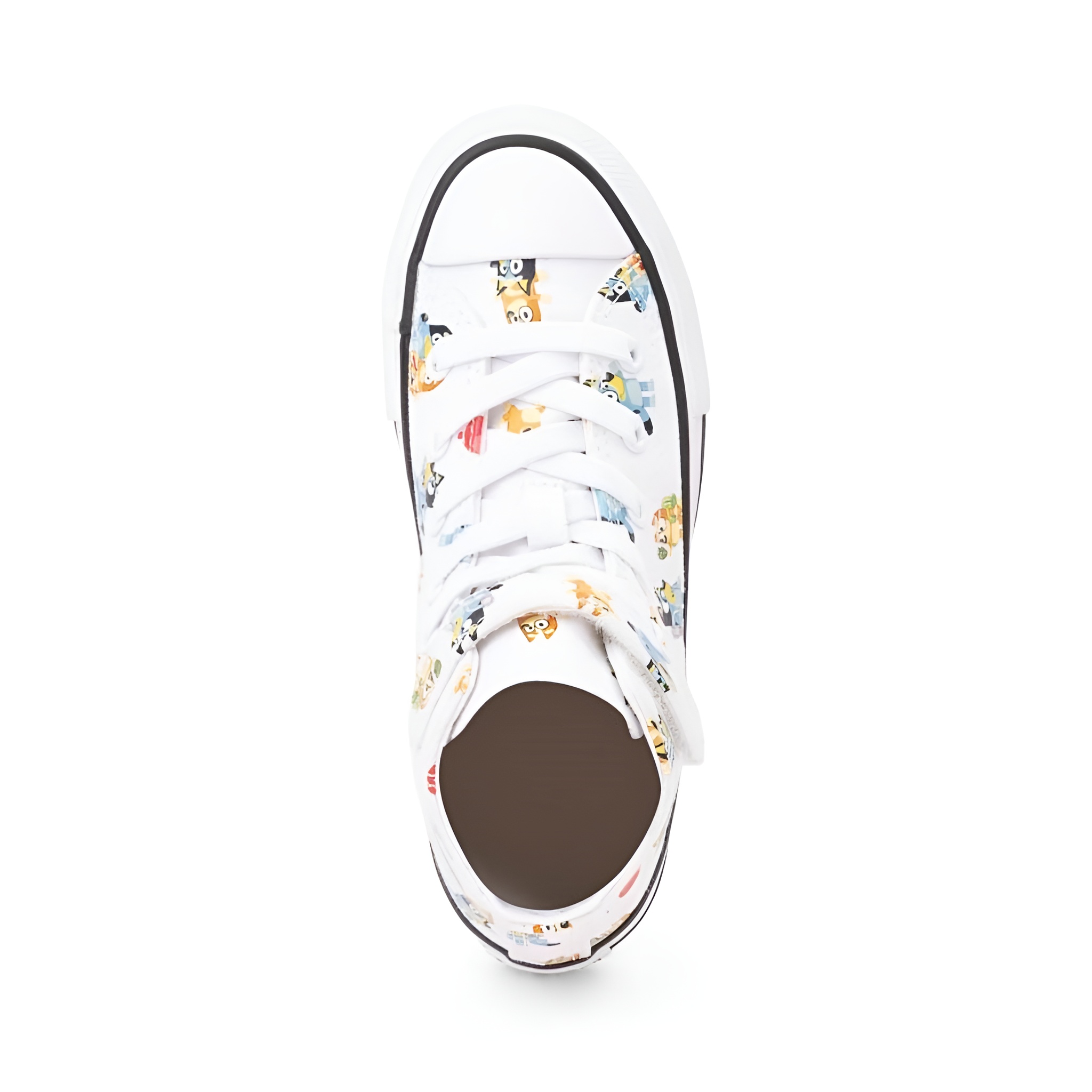 Cartoon Print High Top Sneakers For Kids