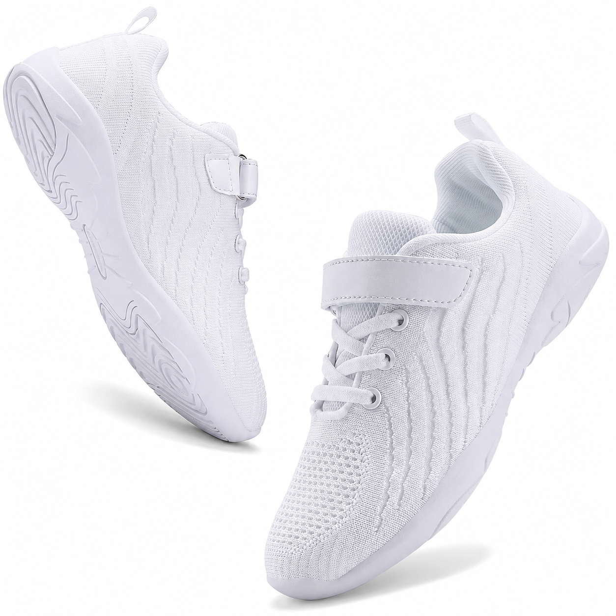 Lightweight Knit Lace Up Sneakers for Kids