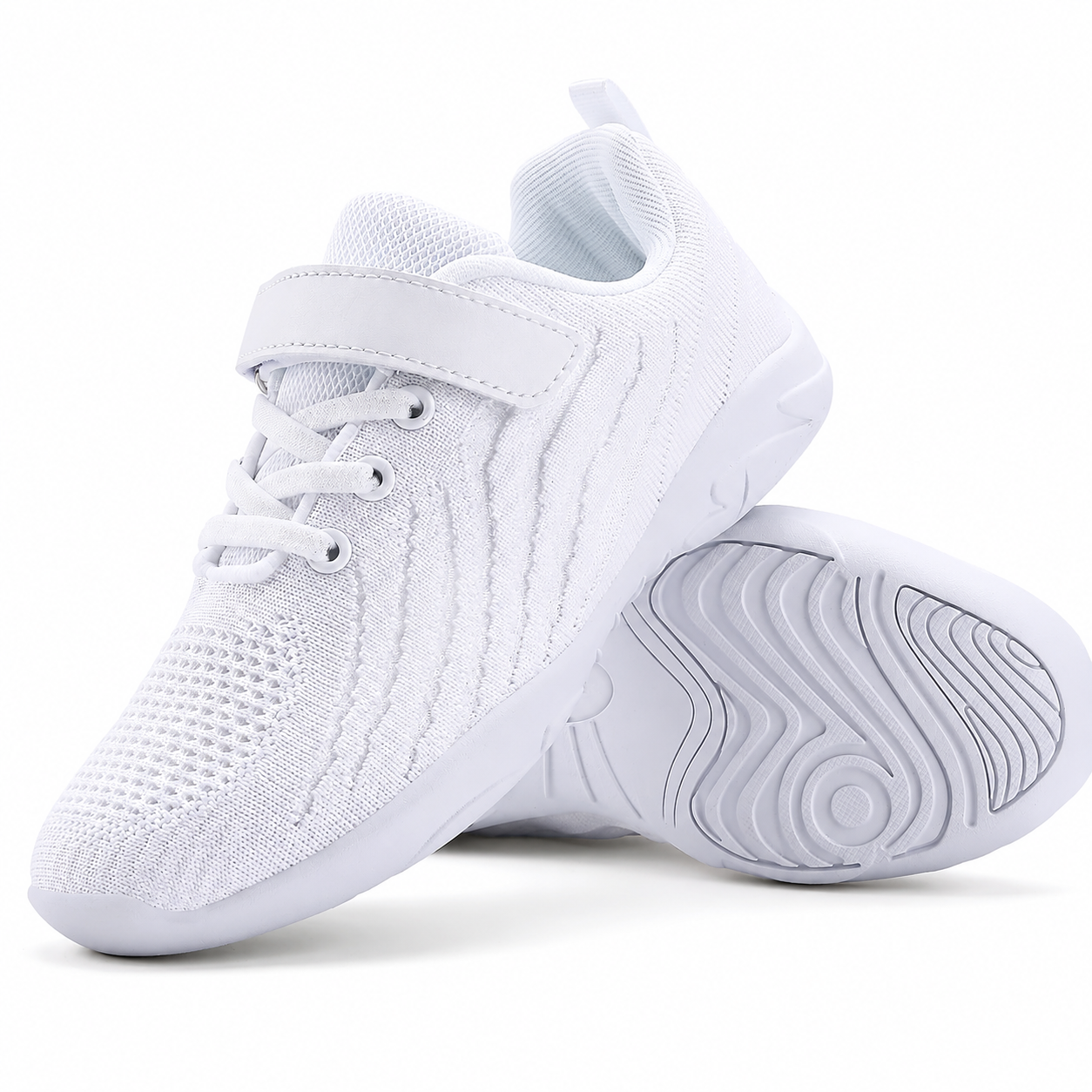 Lightweight Knit Lace Up Sneakers for Kids