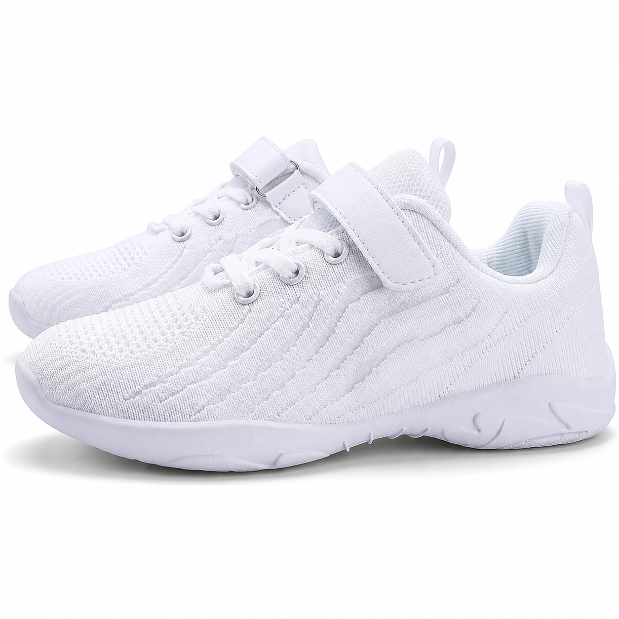 Lightweight Knit Lace Up Sneakers for Kids