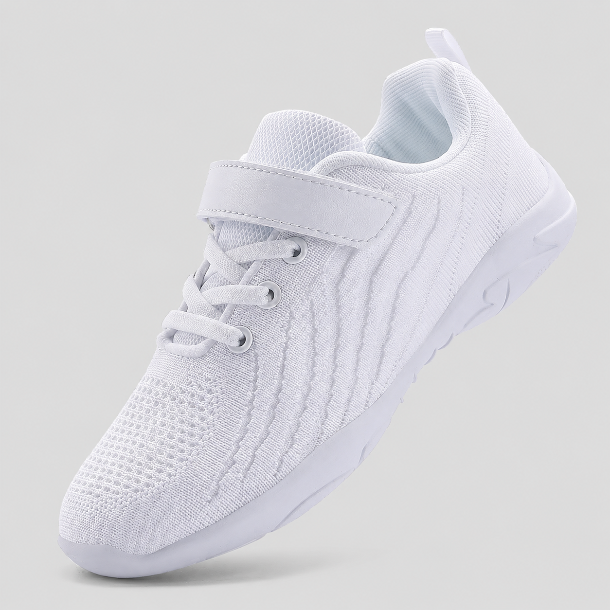 Lightweight Knit Lace Up Sneakers for Kids