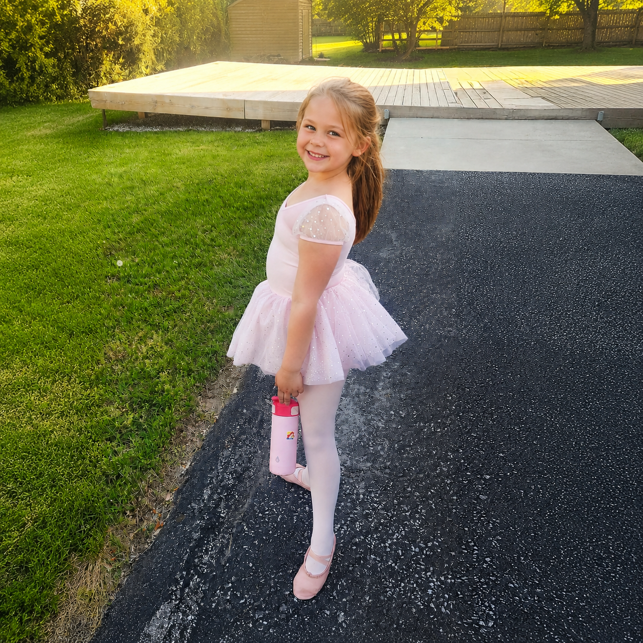 Flexible Ballet Dance Shoes with Crisscross Elastic Straps