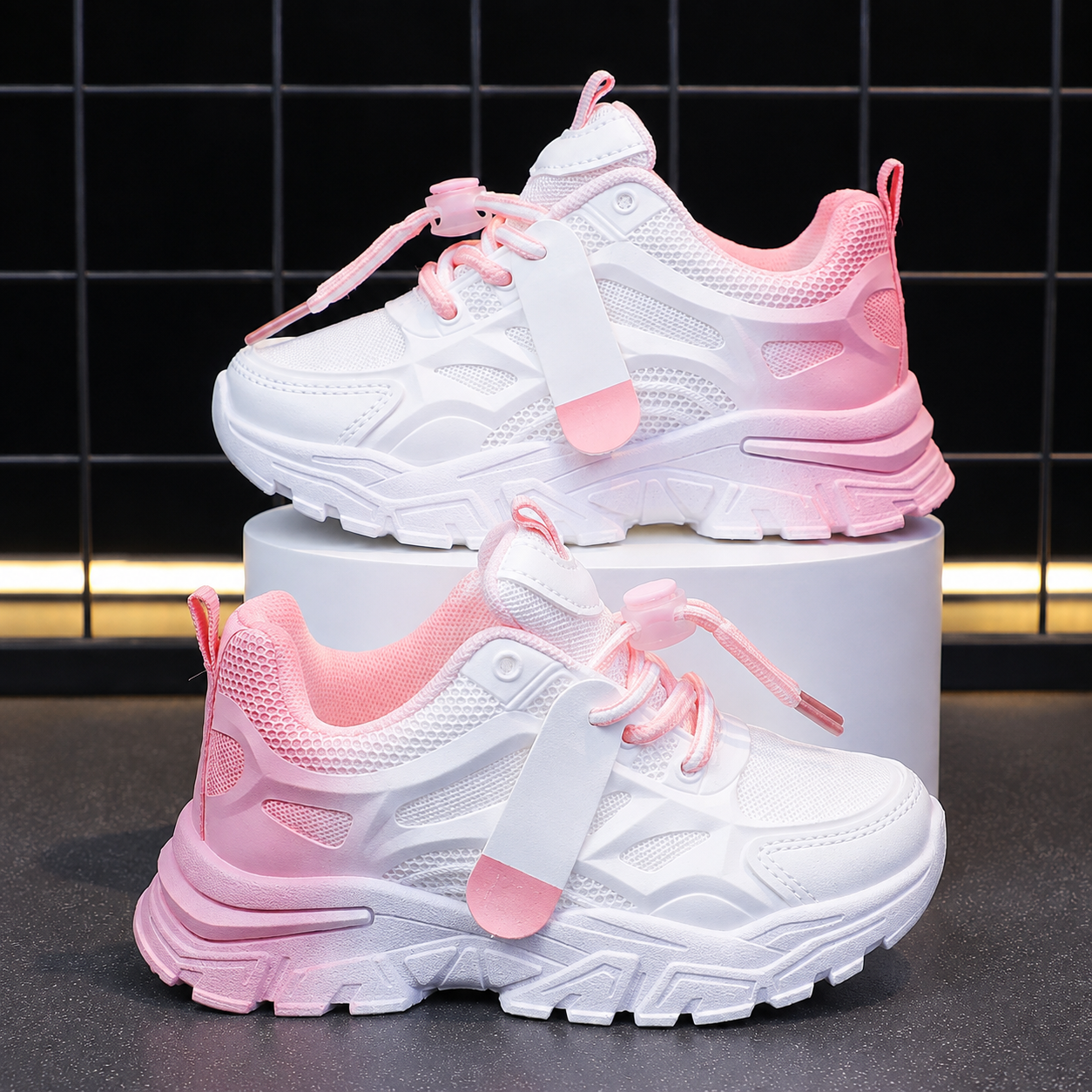 Casual Wear Athletic Sneakers Summer Sports Shoes For Girls