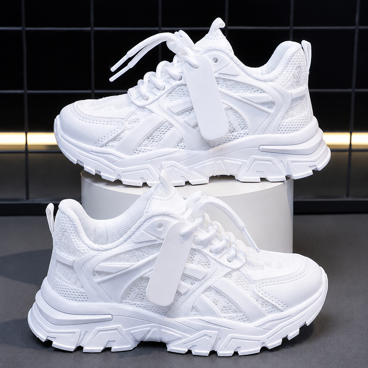 Casual Wear Athletic Sneakers Summer Sports Shoes For Girls