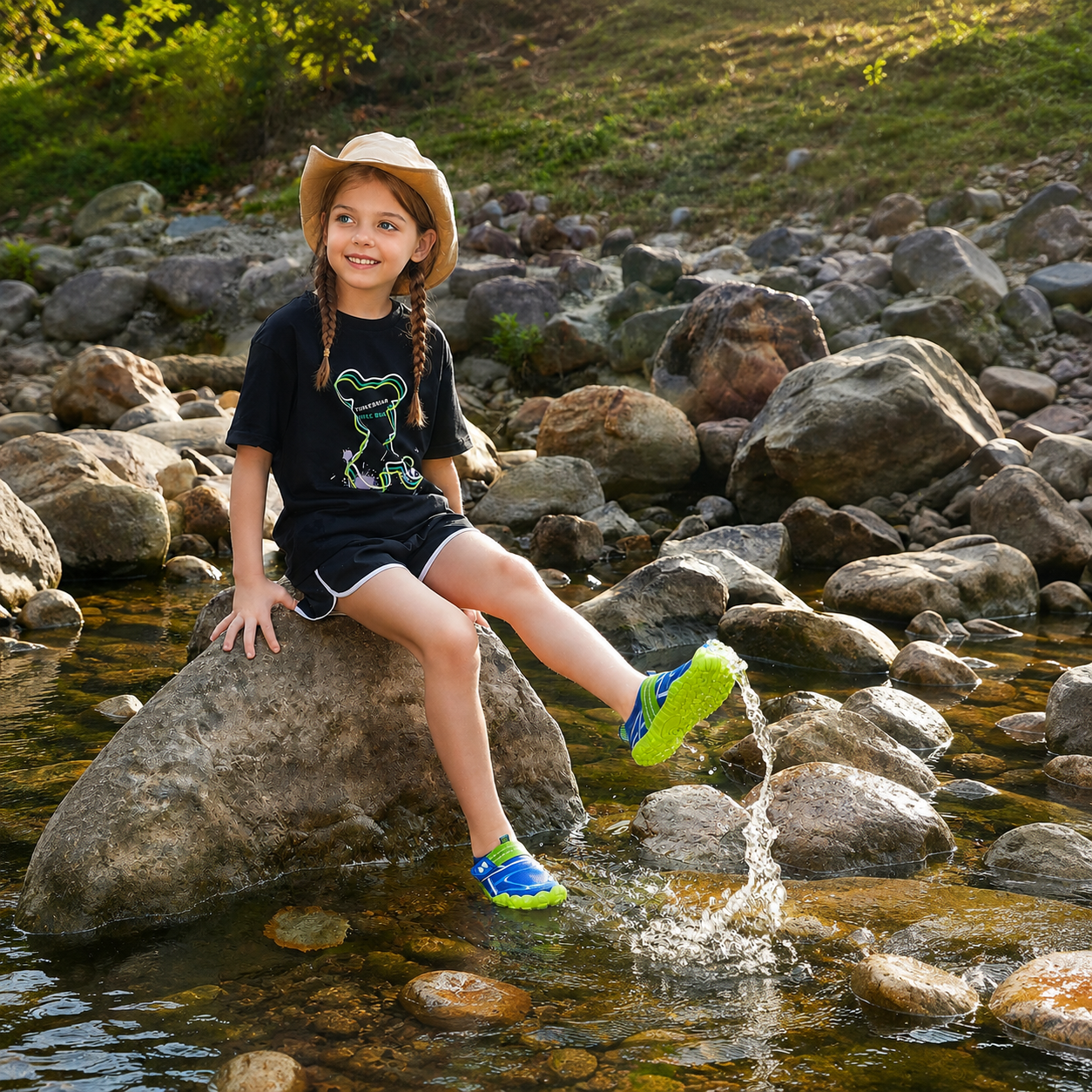 Beachwear Outdoor Quick Dry Non Slip Shoes For Kids