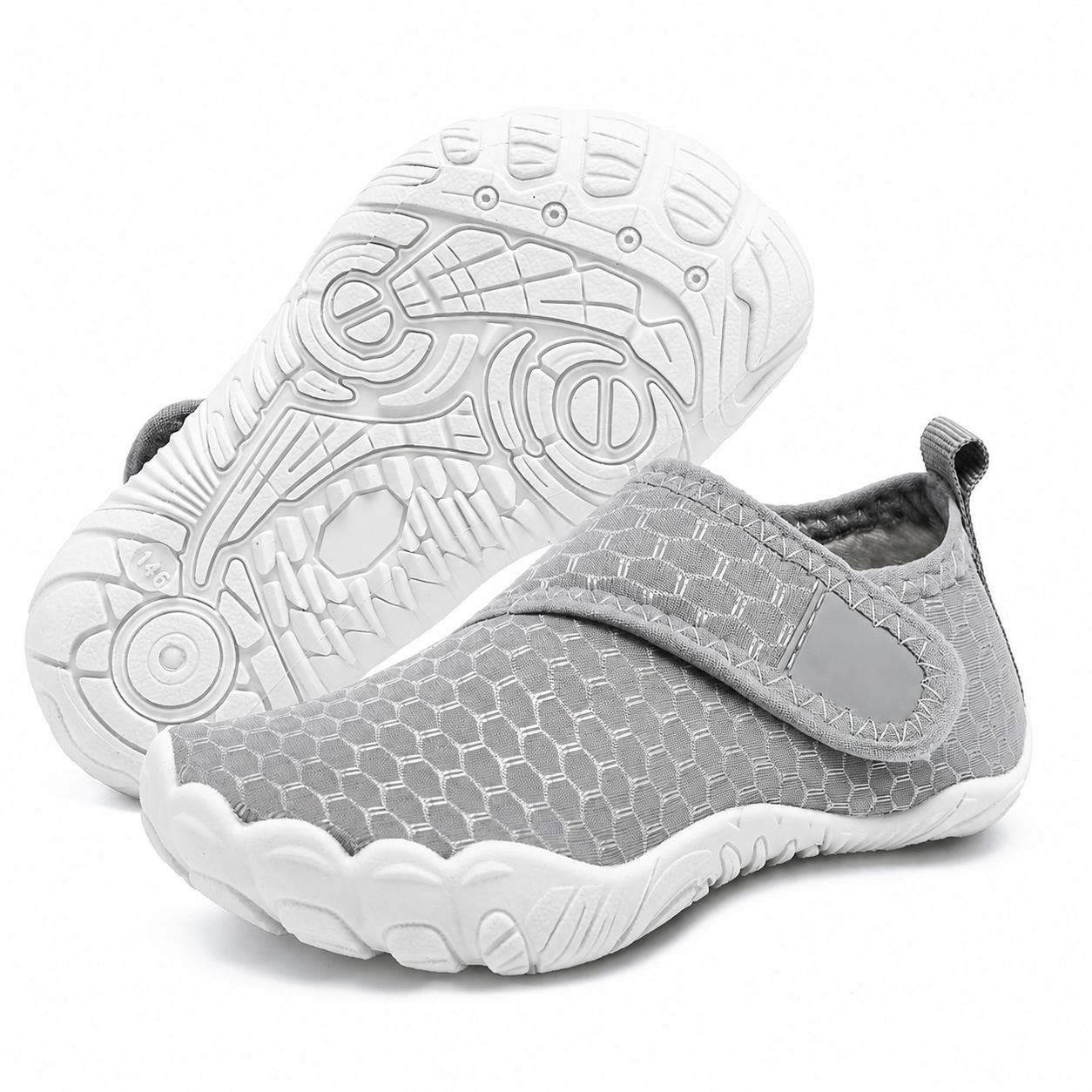 Non Slip Sole Quick Dry Aqua Shoes with Adjustable Strap and for Kids