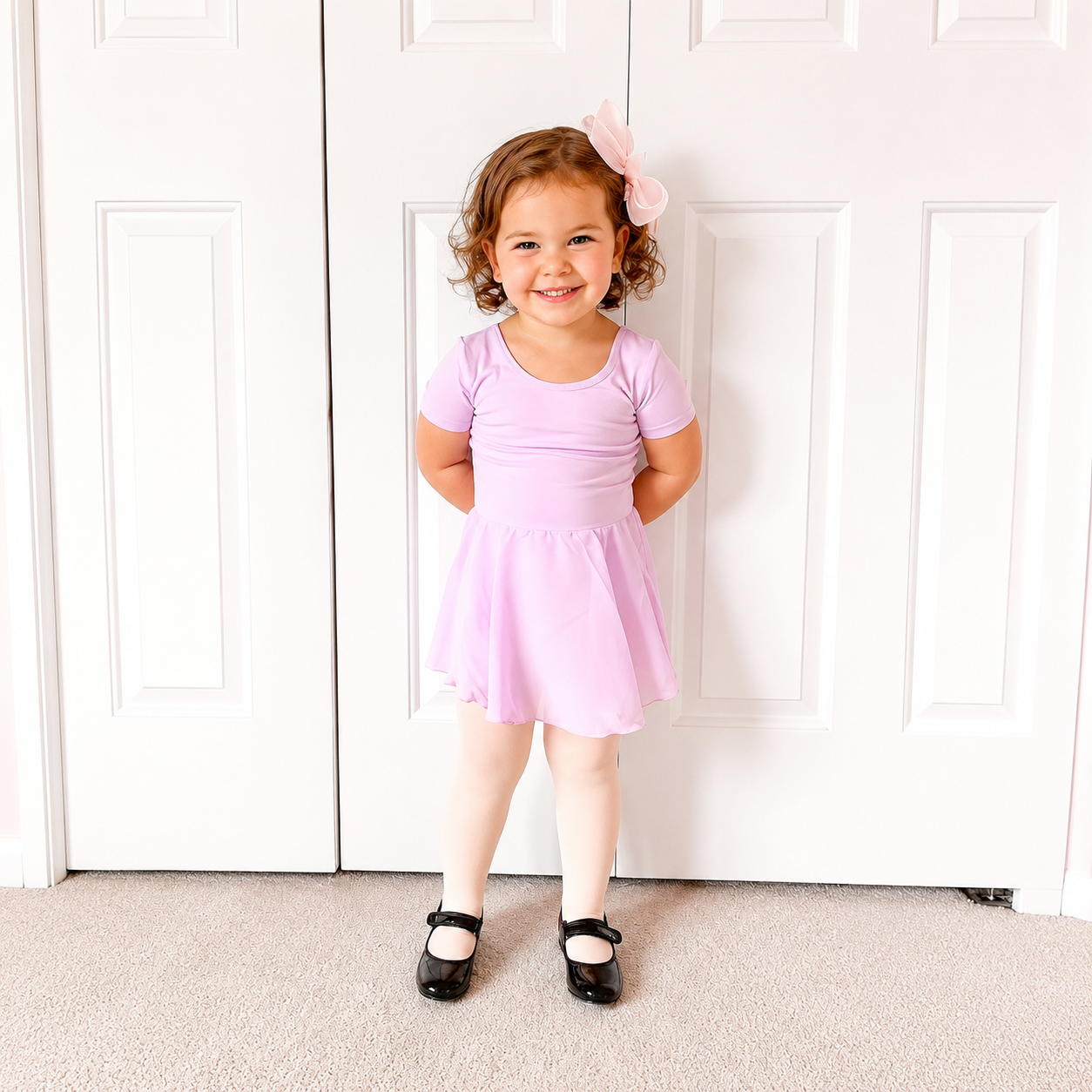 Classic Tap Dance Shoes with Adjustable Strap For Girls