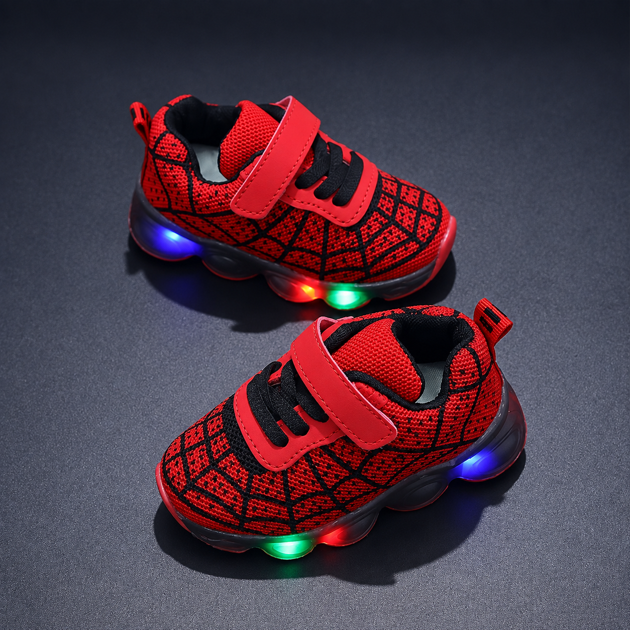 Casual Flashing Light Sneakers For Kids