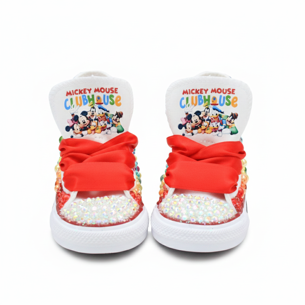 Customizable Rhinestone Shoes With Sparkling Design