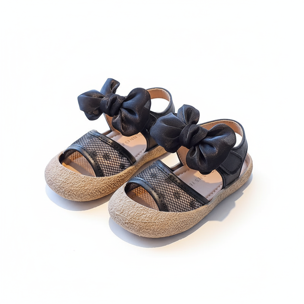 Bow Cut Out Design Sandal