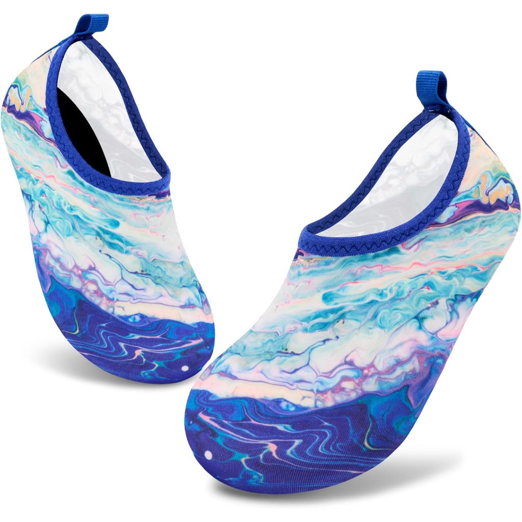Kids Water Shoes For Girls And Boys Quick Dry Aqua Socks For Beach Swim And Outdoor Sports