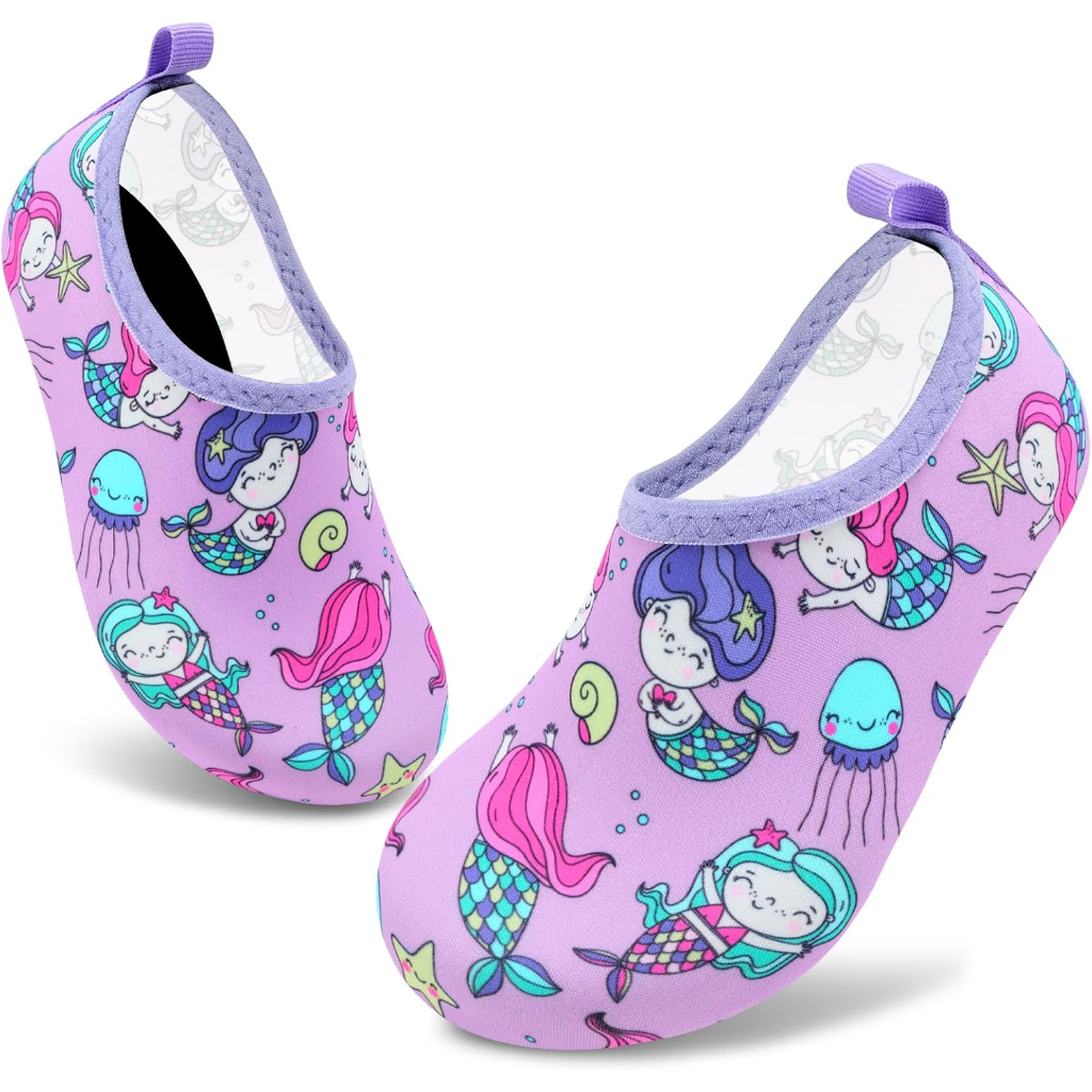 Kids Water Shoes For Girls And Boys Quick Dry Aqua Socks For Beach Swim And Outdoor Sports